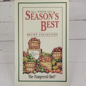 The Pampered Chef vintage recipe collection Season's Best Fall/Winter 1997
